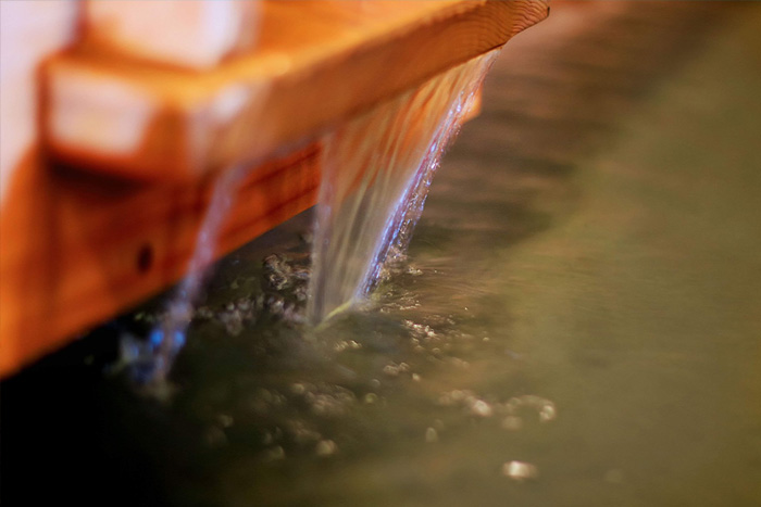 白木海岸の湯